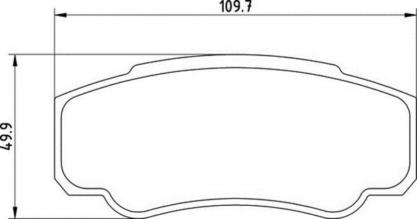 Magneti Marelli 363700201356 - Brake Pad Set, disc brake www.autospares.lv