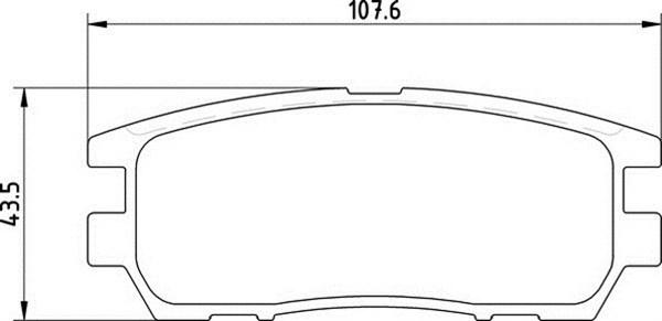 Magneti Marelli 363700203019 - Brake Pad Set, disc brake www.autospares.lv