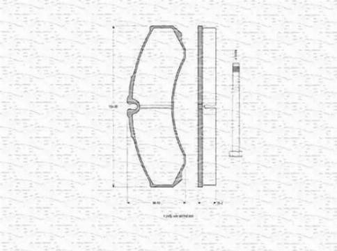 Magneti Marelli 430216170357 - Brake Pad Set, disc brake www.autospares.lv