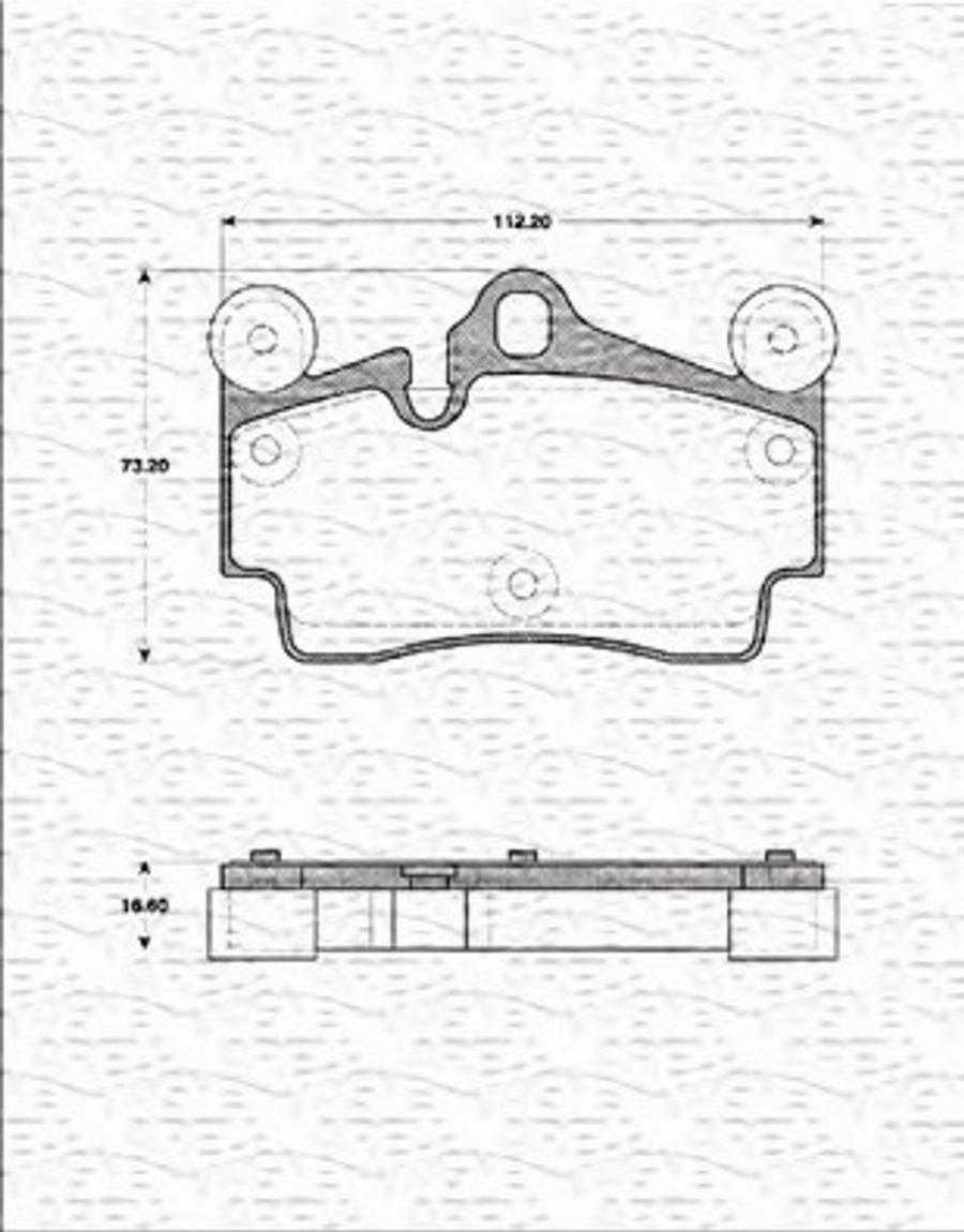 Magneti Marelli 363702161393 - Bremžu uzliku kompl., Disku bremzes autospares.lv