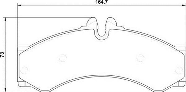 Magneti Marelli 363710034068 - Тормозные колодки, дисковые, комплект www.autospares.lv