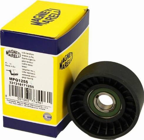 Magneti Marelli 331316171255 - Pulley, v-ribbed belt www.autospares.lv