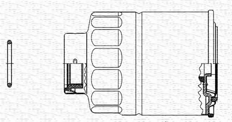 Magneti Marelli 213908568000 - Топливный фильтр www.autospares.lv