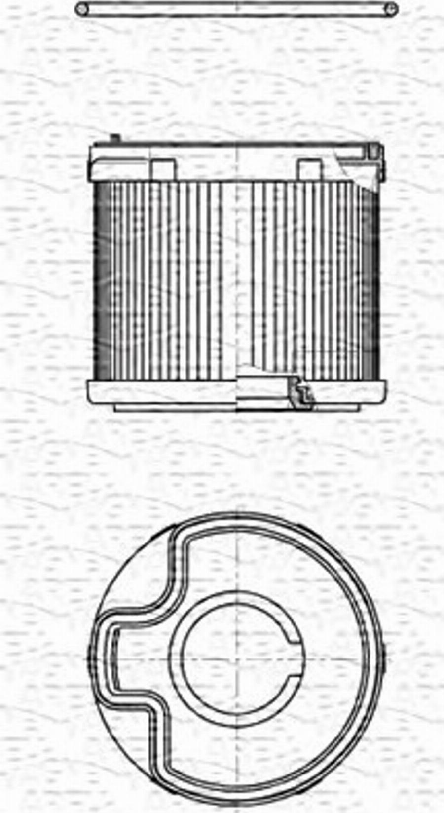 Magneti Marelli 213908505000 - Корпус, фильтр очистки топлива www.autospares.lv