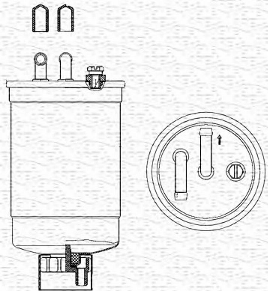 Magneti Marelli 213908513000 - Degvielas filtrs www.autospares.lv