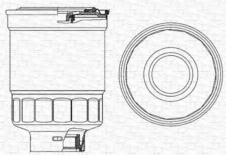 Magneti Marelli 213908527000 - Degvielas filtrs www.autospares.lv