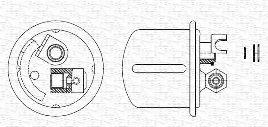 Magneti Marelli 213908706100 - Degvielas filtrs www.autospares.lv