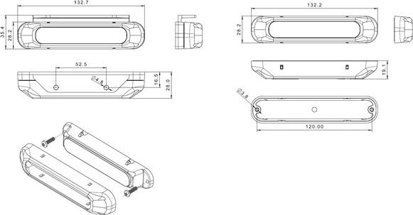 Magneti Marelli 713120117050 - Dienas gaismas lukturu komplekts www.autospares.lv