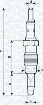 Magneti Marelli UX21A - Kvēlsvece www.autospares.lv