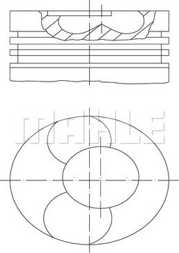 MAHLE 229 07 00 - Virzulis www.autospares.lv