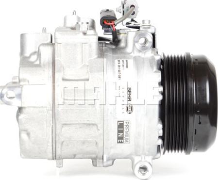 MAHLE ACP 582 000P - Compressor, air conditioning www.autospares.lv