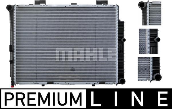 MAHLE CR 309 000P - Radiator, engine cooling www.autospares.lv