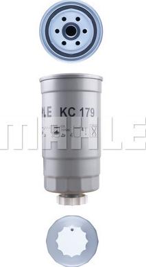 MAHLE KC 179 - Degvielas filtrs www.autospares.lv