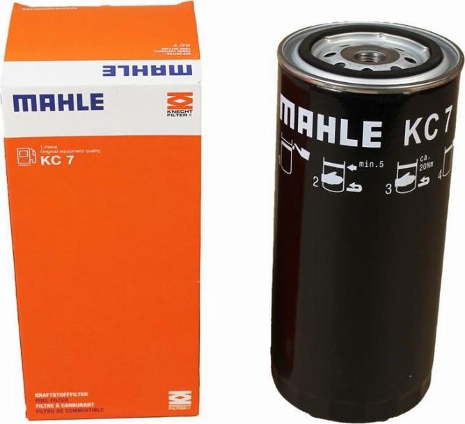 MAHLE KC 7 - Fuel filter www.autospares.lv