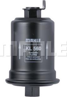 MAHLE KL 560 - Топливный фильтр www.autospares.lv