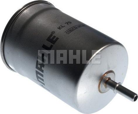 MAHLE KL 79 - Degvielas filtrs www.autospares.lv