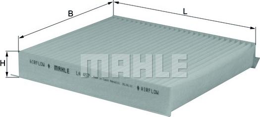 MAHLE LA 457 - Filtrs, Salona telpas gaiss autospares.lv