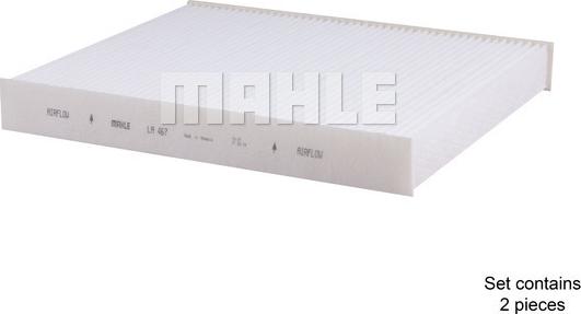 MAHLE LA 467/S - Filtrs, Salona telpas gaiss www.autospares.lv