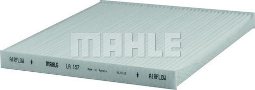 MAHLE LA 157 - Filtrs, Salona telpas gaiss www.autospares.lv