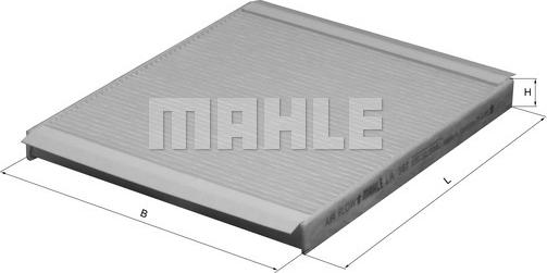 MAHLE LA 361 - Filtrs, Salona telpas gaiss www.autospares.lv