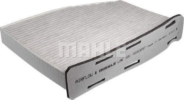 MAHLE LAK 181 - Filter, interior air www.autospares.lv