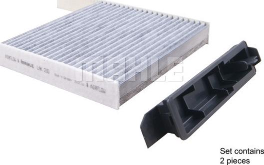 MAHLE LAK 230 - Filtrs, Salona telpas gaiss www.autospares.lv