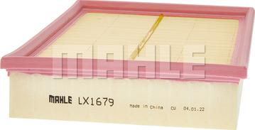 MAHLE LX 1679 - Gaisa filtrs autospares.lv