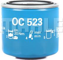 MAHLE OC 523 - Oil Filter www.autospares.lv