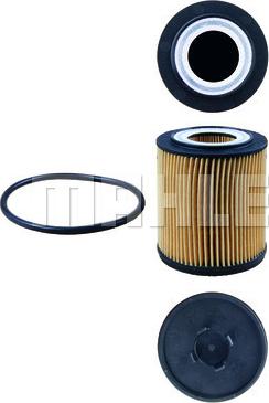 MAHLE OX 182D - Eļļas filtrs www.autospares.lv