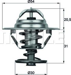 MAHLE TX 10 76D - Термостат охлаждающей жидкости / корпус www.autospares.lv