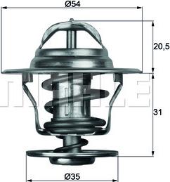 MAHLE TX 13 92D - Coolant thermostat / housing www.autospares.lv