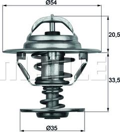 MAHLE TX 8 88D - Термостат охлаждающей жидкости / корпус www.autospares.lv