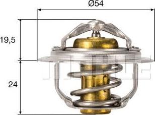 MAHLE TX 212 82D - Coolant thermostat / housing www.autospares.lv