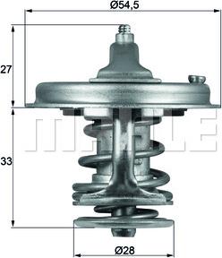 MAHLE TX 78 83 - Термостат охлаждающей жидкости / корпус www.autospares.lv