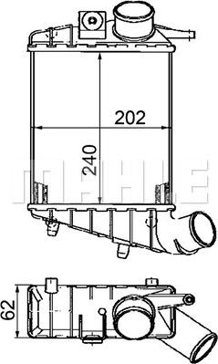 MAHLE CI 195 000P - Starpdzesētājs www.autospares.lv