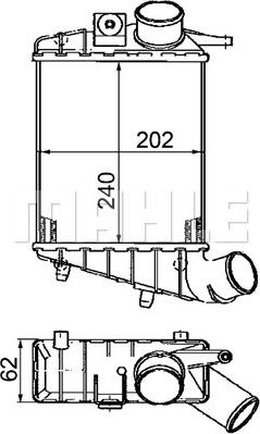 MAHLE CI 195 000P - Starpdzesētājs www.autospares.lv