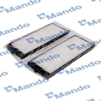 Mando ECF00040M - Filter, interior air www.autospares.lv