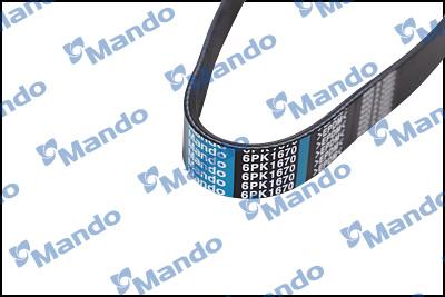 Mando MB6PK1670 - Ķīļrievu siksna autospares.lv