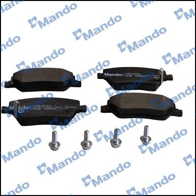 Mando MBF015303 - Bremžu uzliku kompl., Disku bremzes www.autospares.lv