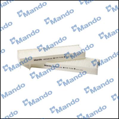 Mando MMF025102 - Filtrs, Salona telpas gaiss www.autospares.lv