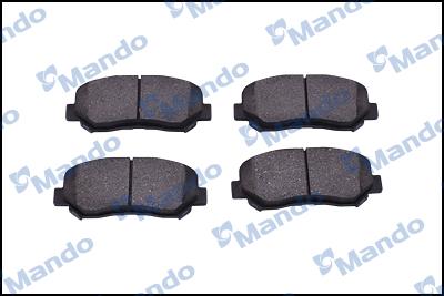 Mando MPA16 - Bremžu uzliku kompl., Disku bremzes www.autospares.lv