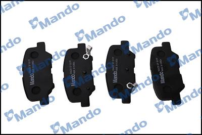 Mando MPA17 - Bremžu uzliku kompl., Disku bremzes www.autospares.lv