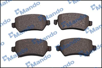 Mando MPK41 - Bremžu uzliku kompl., Disku bremzes www.autospares.lv