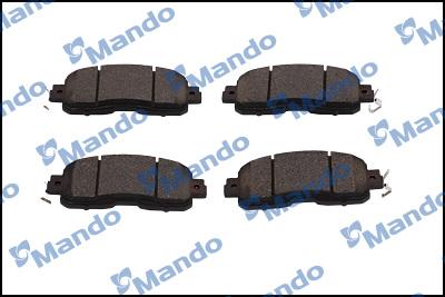 Mando MPN18 - Bremžu uzliku kompl., Disku bremzes www.autospares.lv