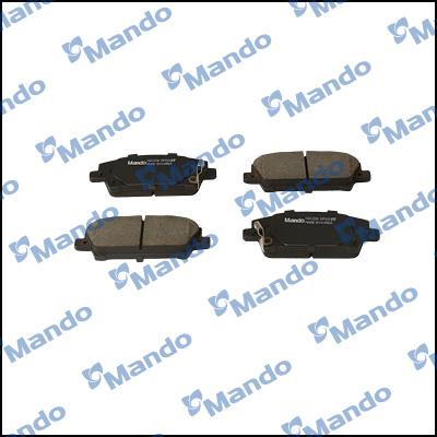 Mando MPO08NS - Bremžu uzliku kompl., Disku bremzes www.autospares.lv