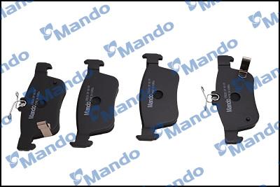 Mando MPO18 - Bremžu uzliku kompl., Disku bremzes www.autospares.lv