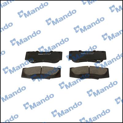 Mando MPT33NS - Brake Pad Set, disc brake www.autospares.lv