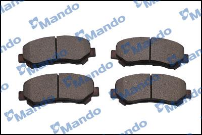 Mando RMPN19 - Bremžu uzliku kompl., Disku bremzes www.autospares.lv