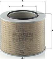 Mann-Filter C 42 1729 - Gaisa filtrs www.autospares.lv