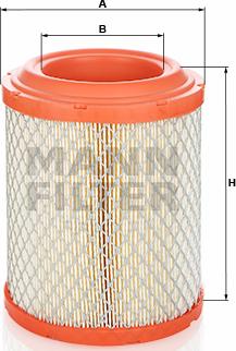 Mann-Filter C 14 110 - Gaisa filtrs www.autospares.lv